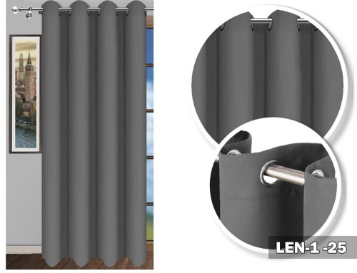 Zasłona LEN 1 230x145 ciemny szary na przelotkach
