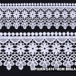 Gipiura 1474 8 cm Biała