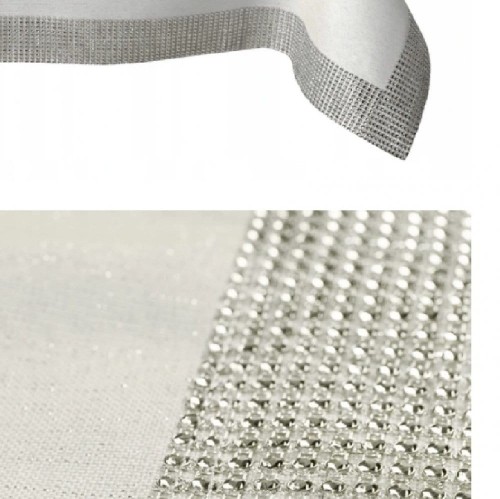 Bieżnik 85x85 Cyrkonie krem 047