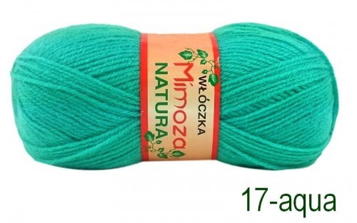 Włóczka MIMOZA 17 szmaragd