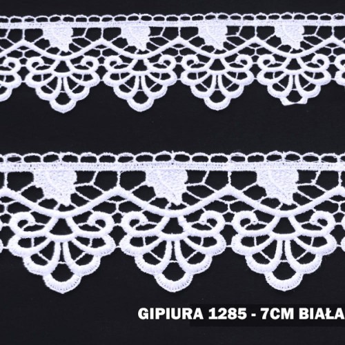 Gipiura 1285 7 cm biała