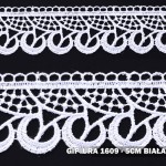 Gipiura motek 1609 5 cm biała