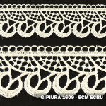Gipiura 1609 5 cm ecru
