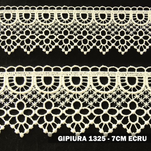 Gipiura motek 1325 7 cm ecru