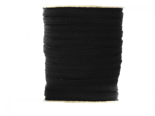 CZARNA GUMKA  MASECZEK PŁASKA 5 MB MOTEK