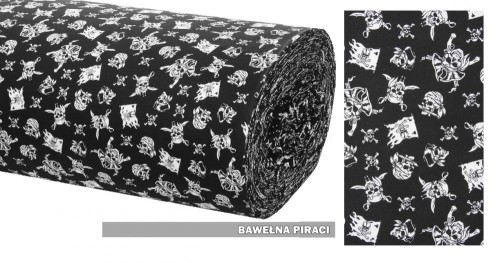 Bawełna Piraci szer. 160 cm