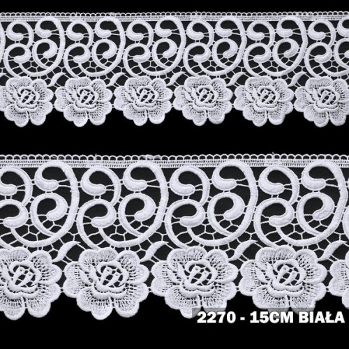 Gipiura motek 2270 15 cm biała