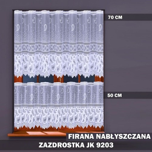 Firana żakardowa JK9203 50 CORNWAL
