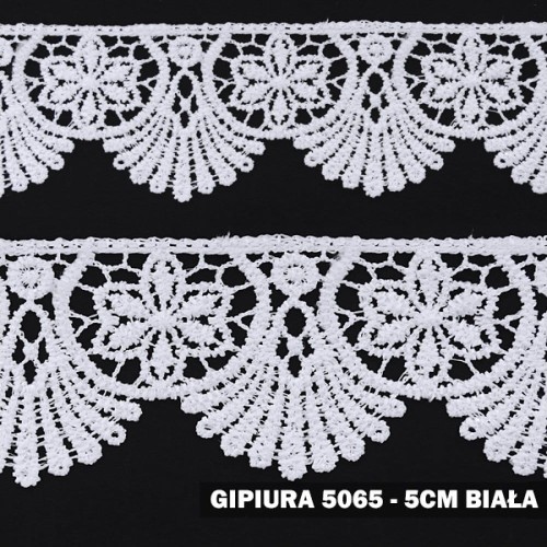 Gipiura 5065 5 cm biała