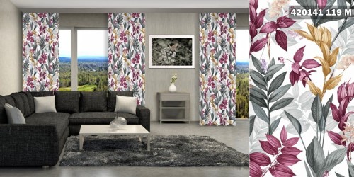 Gotowe zasłony na taśmie 420141 119 M 230X140