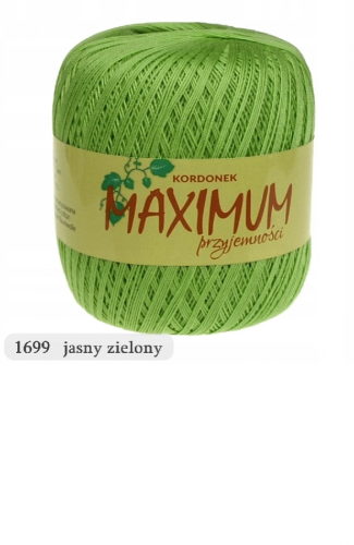Kordonek MAXIMUM 1699 zieleń