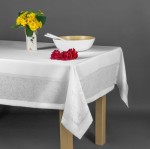 Obrus plamoodporny  Laura symbol 320 biały