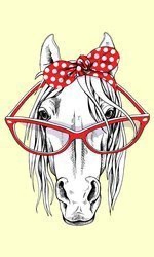 Ręcznik żółty 30 x 50 koń