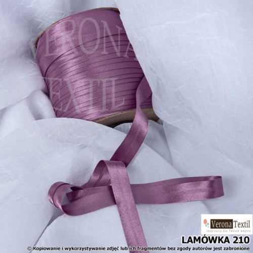 Lamówka atłasowa 210 fioletowa