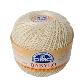 Kordonek DMC Babylo 100 g ECRU, grubość 10