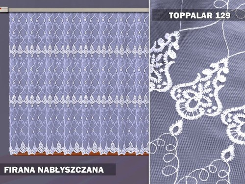 Firana 160 TOPPALAR 129 markizeta nabłyszczana