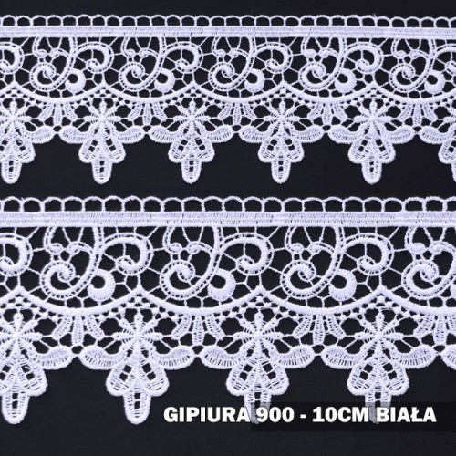 Gipiura 900  10 cm biała