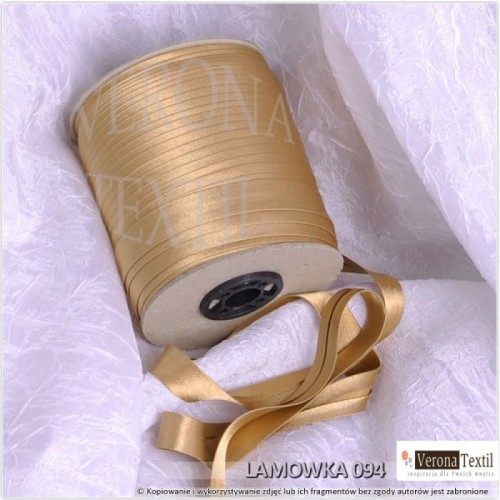 Lamowka atlasowa 94 zlota