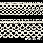 Gipiura motek 72732 5 cm ecru