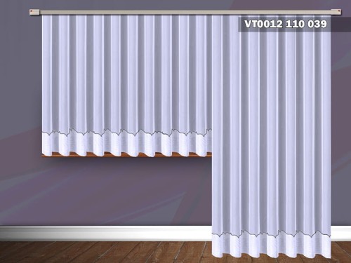 Komplet balkonowy Kornelia woal 250x500 VT 0012 039