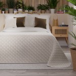 VELVI Narzuta dekoracyjna  220x240 ciepły jasny szary 018