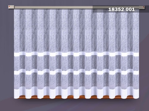 Firanka żakardowa 160x400 prosta 18352 WIKTORIA