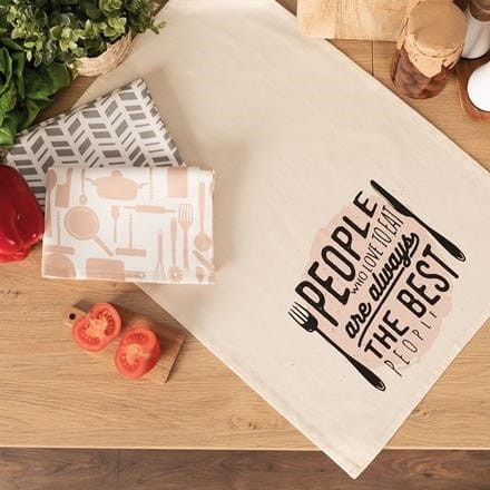 Komplet 3 ścierek kuchennych, rozmiar 40x60cm BEST PEOPLE