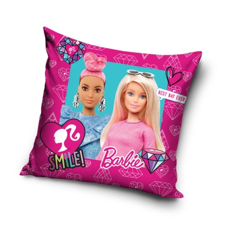Poszewka dwustronna 100% mikrofibra 40x40 BARBIE BARB203022