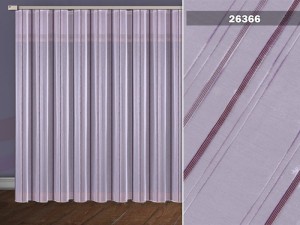 Firana fantazyjna 26366 fiolet 280