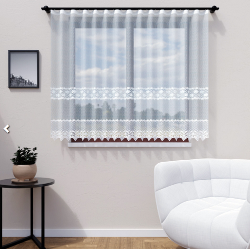 112604/160-1 MARKIZETA APLIK CEKINY biel-serbro