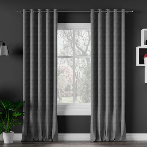 TD0034  Tkanina dekoracyjna 300cm 030 ciemny szary