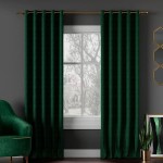 TD0034 Tkanina dekoracyjna 300cm 589 butelkowy zielony