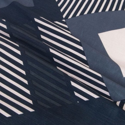 Posciel-satyna-bawelniana-160x200-Satynlove-granatowo-kremowy-geometryczny-wzor (3).webp