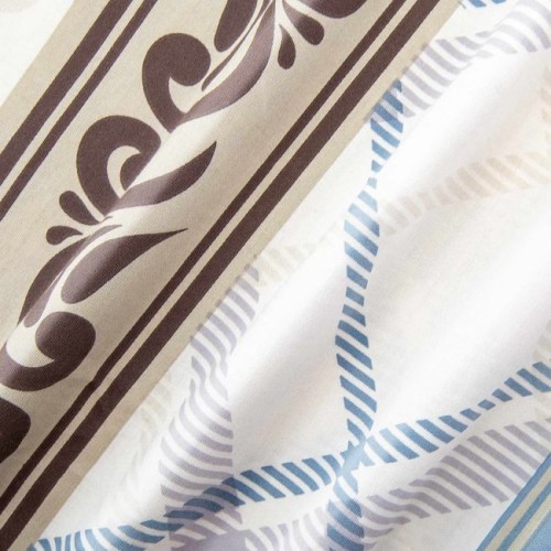 Posciel-satyna-bawelniana-220x200-Satynlove-biala-w-niebiesko-brazowa-krate (2).webp