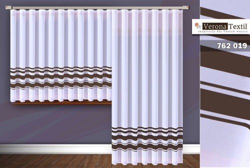 Komplet balkonowy woal 230x500 762 19