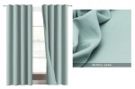 Tkanina zasłonowa obrusowa strecz Panama 6609 mentol 150