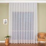 Firana fantazyjna 001770 OLO 020 300 biała ze złotym pasem