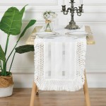 Bieżnik z frędzlami Scandi 096  