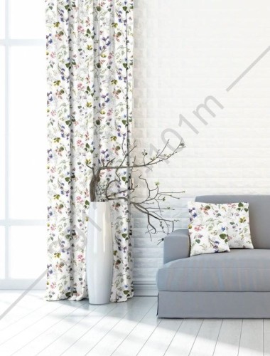 Materiał zasłonowy obrusowy 391261 101 150