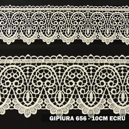 Gipiura numer 656 10 cm ecru
