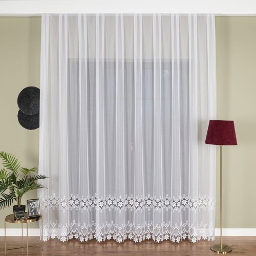 Firana aplikacja pasowa 12195 001 280 na woalu