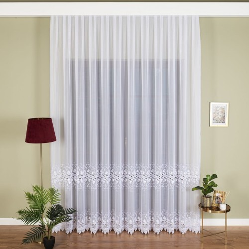 Firana aplikacja pasowa 8415 001 280  na woalu