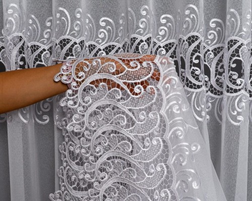 Firana aplikacja na markizecie 38446 280 MDM 3 pasy