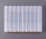 firana żakardowa 180 cm 18541 001 – biel, elegancja | Verona