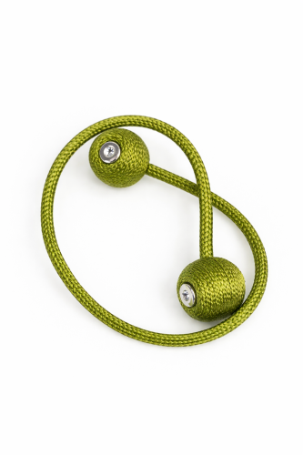 Magnes sznurowany zielony