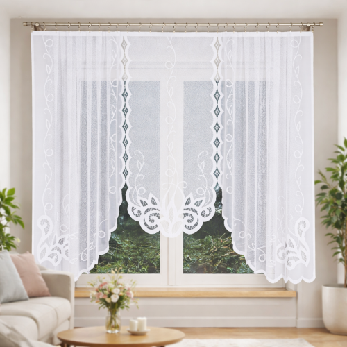Firana żakardowa 160x400 19312 EWELINA