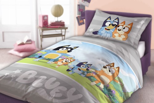 Pościel bawełniana 160x200 Bluey 031