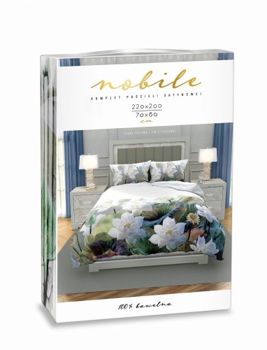 Pościel satynowa luksusowa 220x200+2x70x80 Nobile 014 EAN 5904541928296_1.jpeg