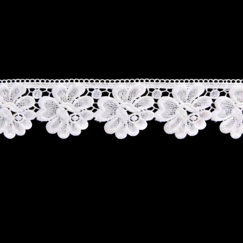 Gipiura numer 6053  8 cm biała 