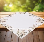 Bieżnik z nadrukiem w wiosenne kwiaty 85x85 symbol 061  